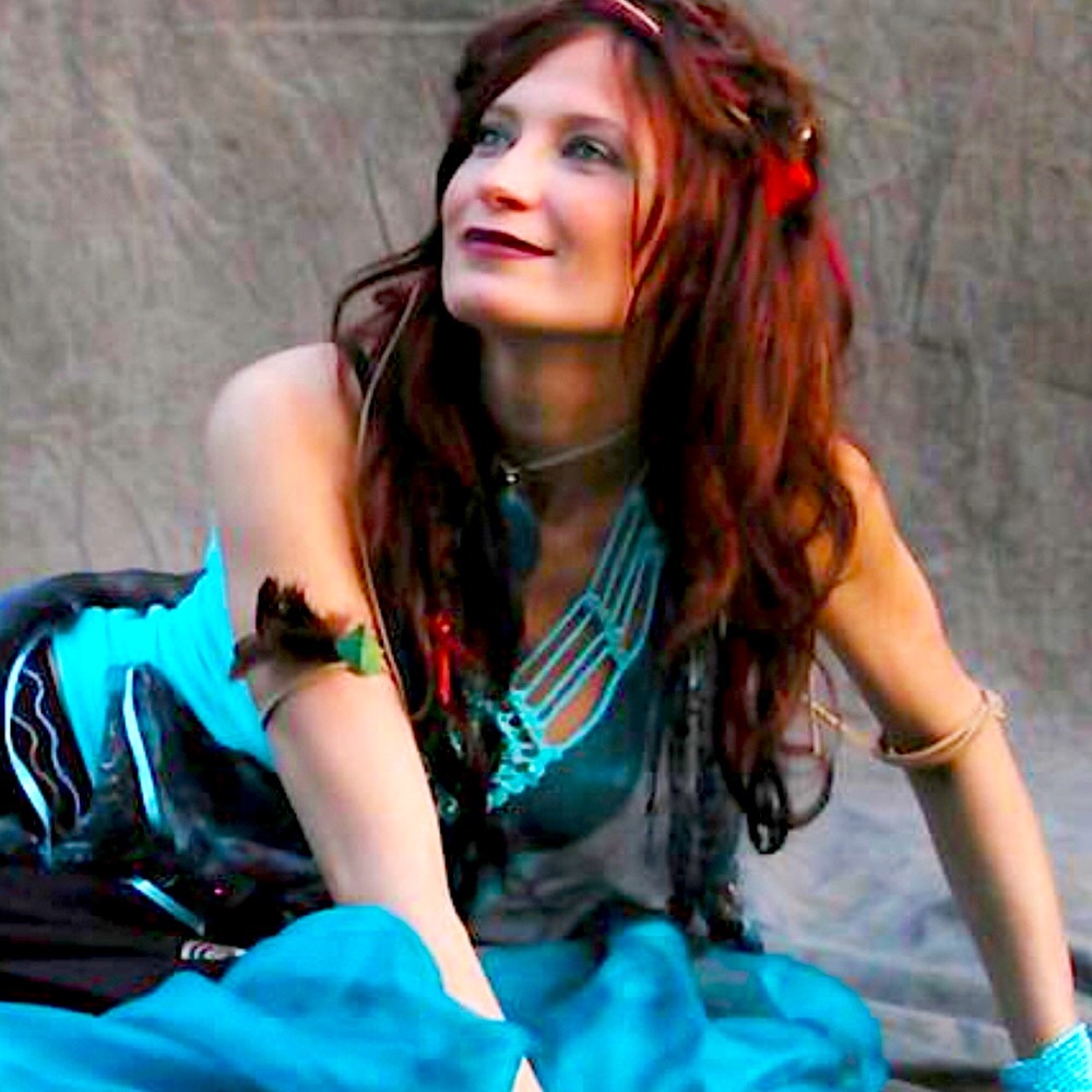 Turquoise Butterfly Boho Top